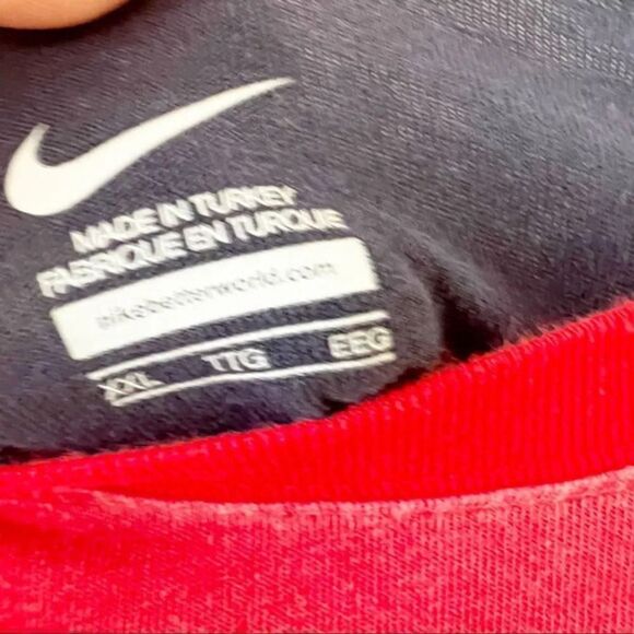 Lebron James Nike Colorblock Tee Miami Heat #6 Size XXL Rare NBA T-shirt Bball - Picture 3 of 8